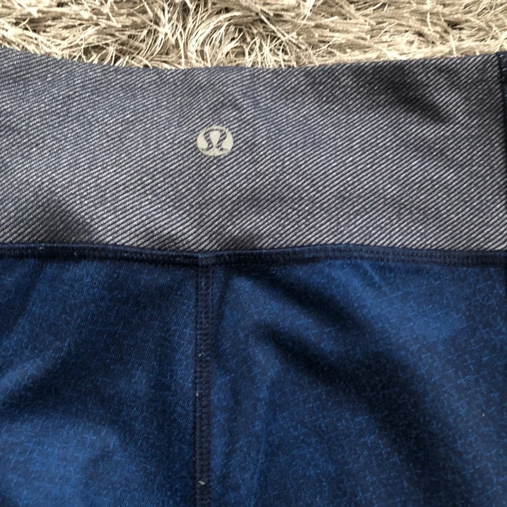 Lululemon Wunder Under Crop*Sashiko